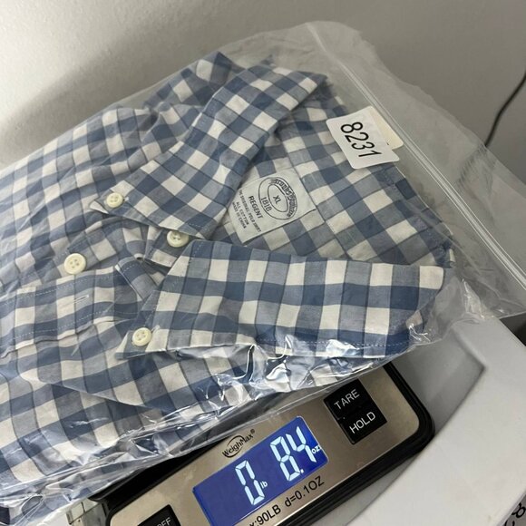 Vintage Brooks Brothers Shirt Men Extra Large Plaid Button Down Long Sleeves XL - Picture 7 of 7